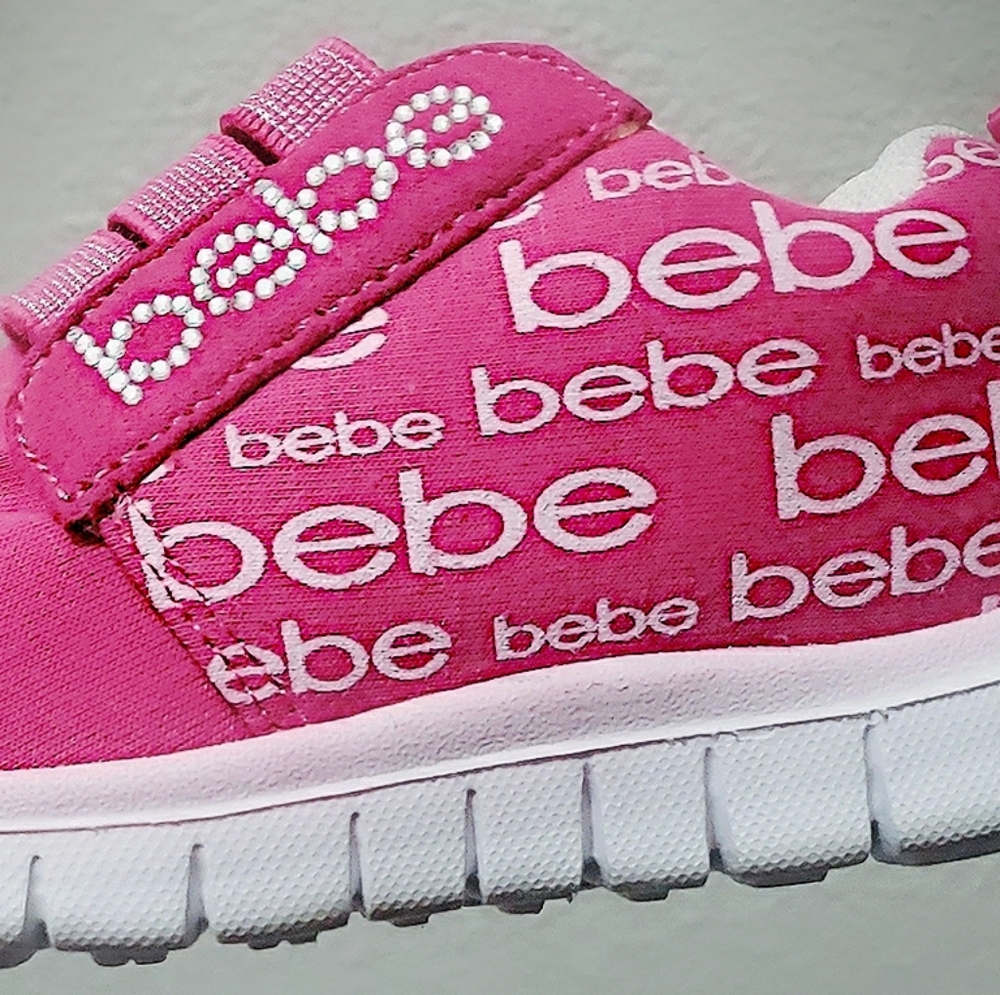 BEBE 💓Girls💓 Lightweight Slip-on Running Shoes